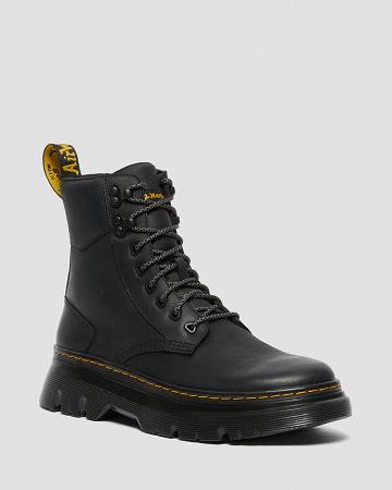 Botines Dr Martens Tarik Wyoming Cuero Utility Hombre Negros | MX 350QMA